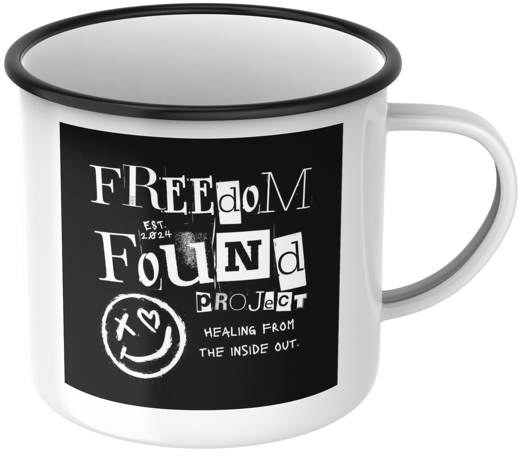 Freedom Found - Enamel Camper Mug