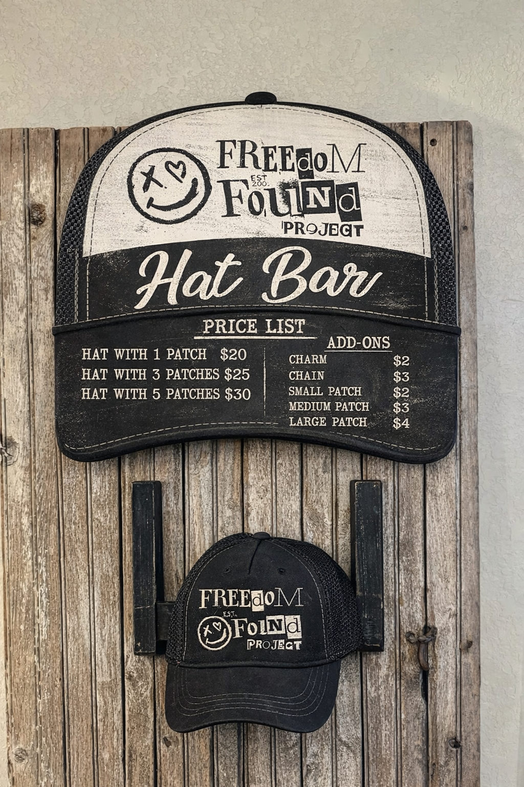 Coming Soon! Hat Bar